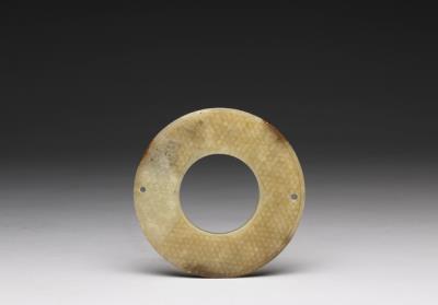 图片[3]-Jade bi disc with rush mat pattern, Southern Song dynasty, 1127-1279 C.E.-China Archive